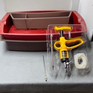 Walton’s Automatic Meat Injector with marinating trays